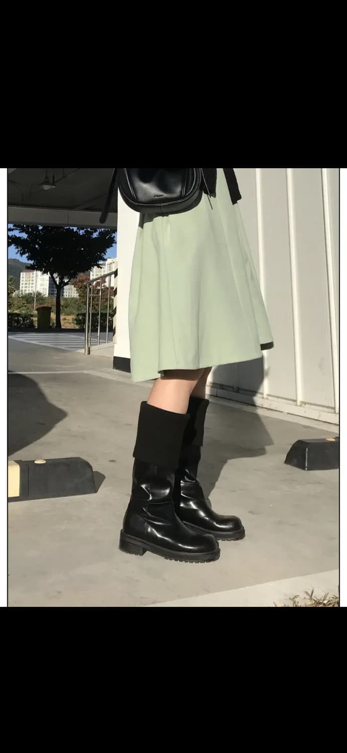 니트 롱부츠 (235/길이 조정 가능) 상품이미지2