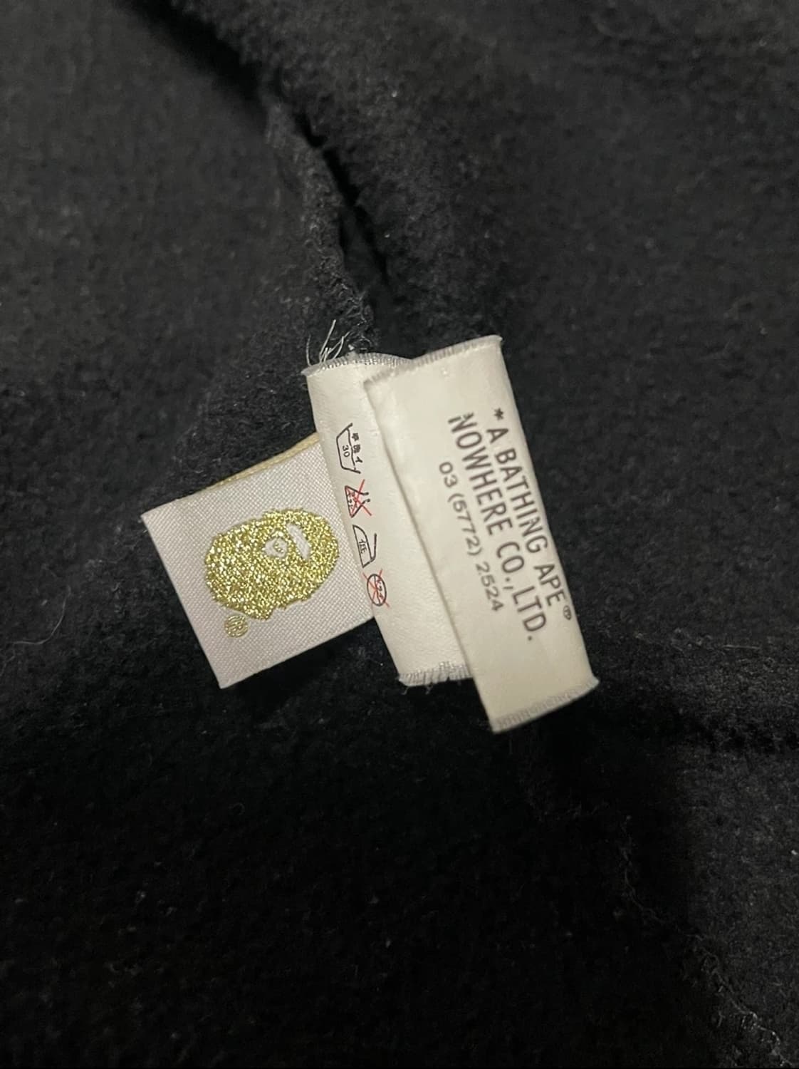 베이프 블랙 카모 후드티 L 상품이미지6