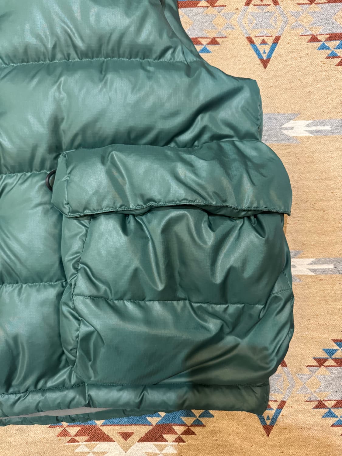 [M][100] 다이와피어39 테크 백패커 다운 베스트 그린  상품이미지3