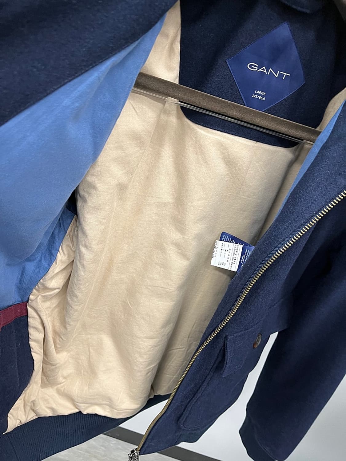 105) 간트 신형 양털 플라이트 자켓  상품이미지8