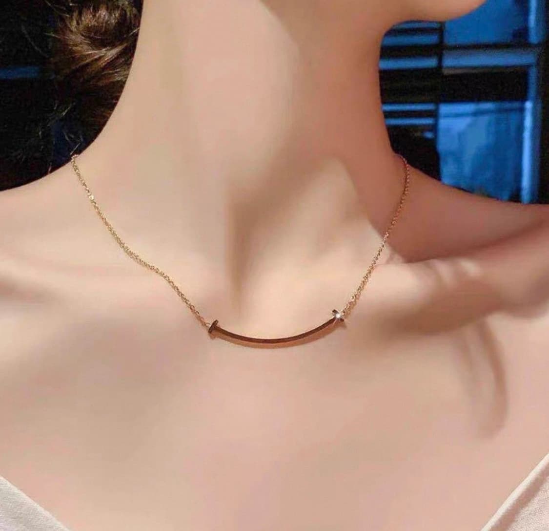 티파니앤코 스마일 팬던트 목걸이 로즈골드 상품이미지4