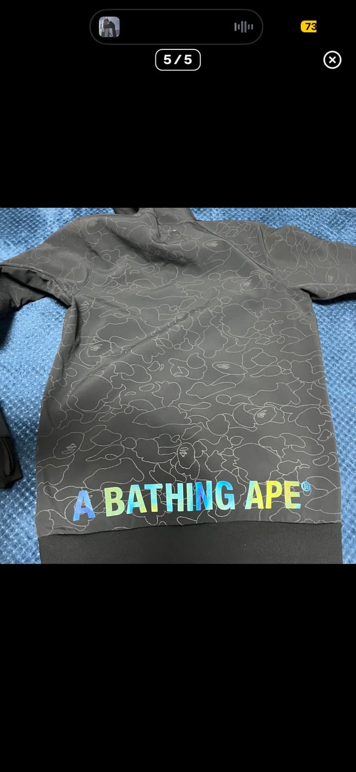 베이프 x 아디다스 테크 후드 상품이미지5