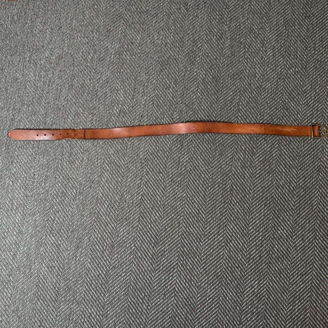 폴로 랄프로렌 브라운 가죽 벨트 상품이미지3