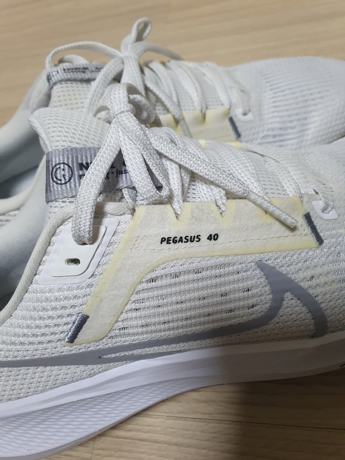 나이키 페가수스 40 화이트 운동화 265 상품이미지7