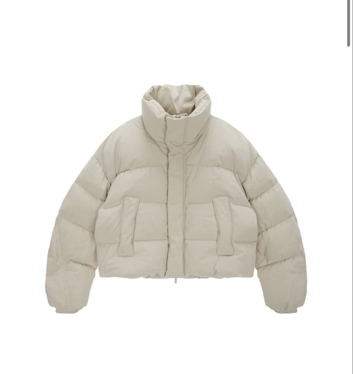 마뗑킴 숏패딩 M사이즈 (새상품)옷걸이/쇼핑백 포함 상품이미지4