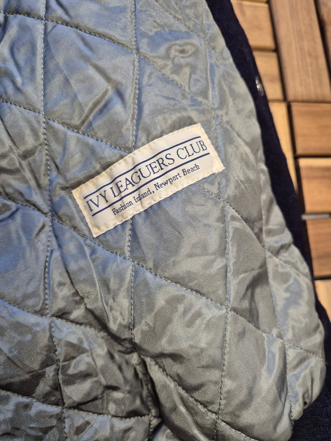 Golden Bear 골든베어 80s 울/레더 바시티 자켓 상품이미지4