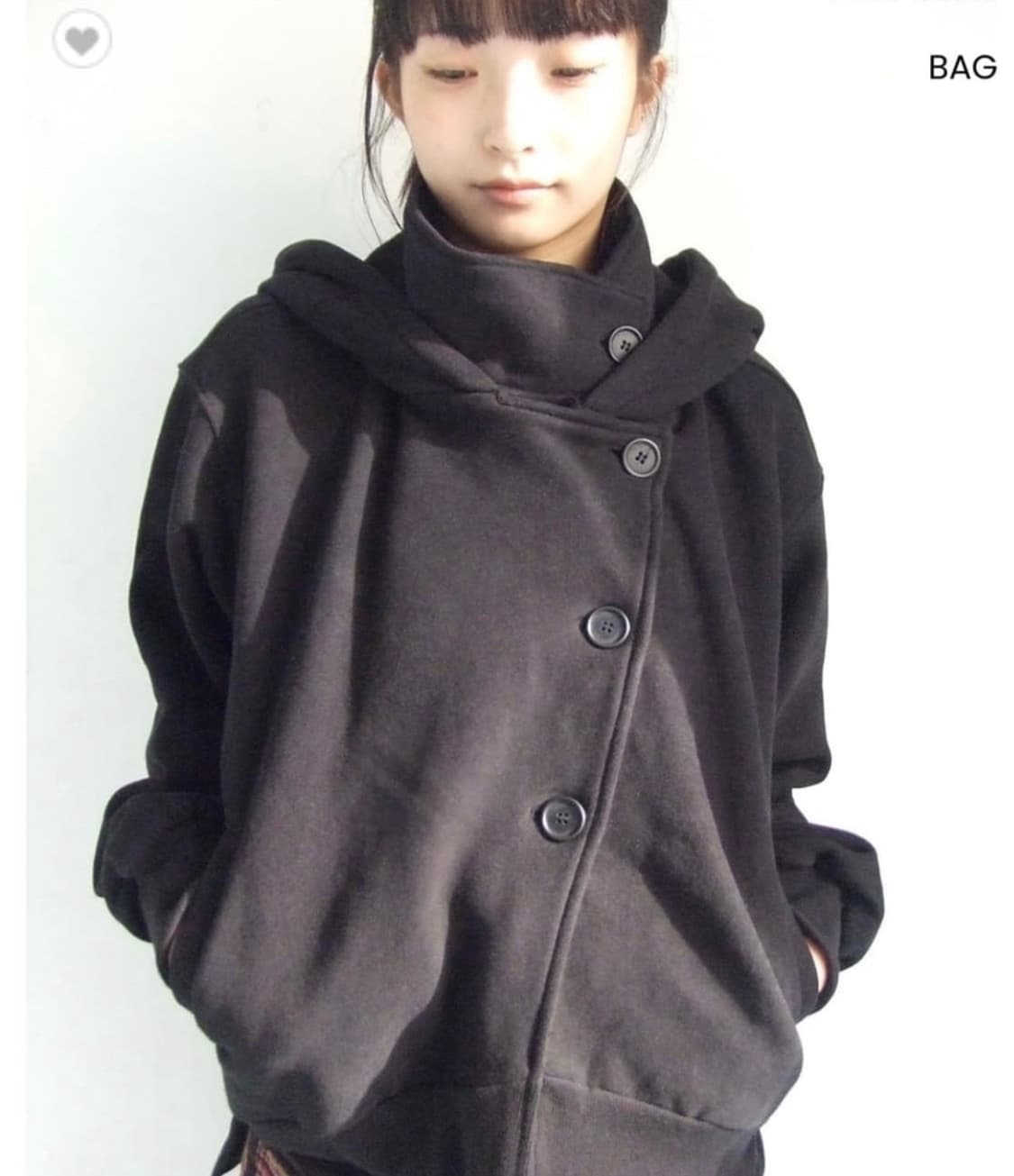 오쉬하이 하이넥 후드집업 상품이미지1