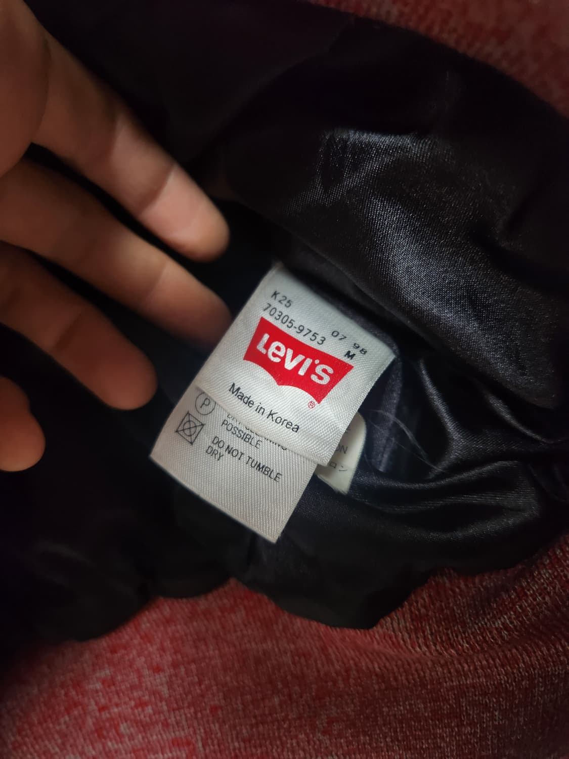 리바이스 울 바시티 자켓 M 상품이미지5