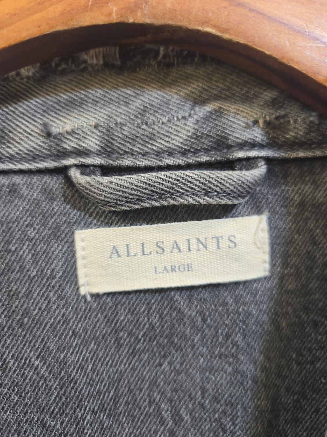 올세인츠 데님워싱 그레이ㅏ켓 상품이미지2