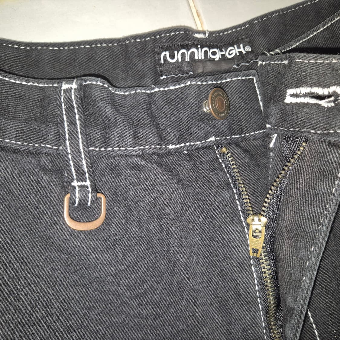 러닝하이 스티치 포인트 코튼 카펜터 팬츠 상품이미지5