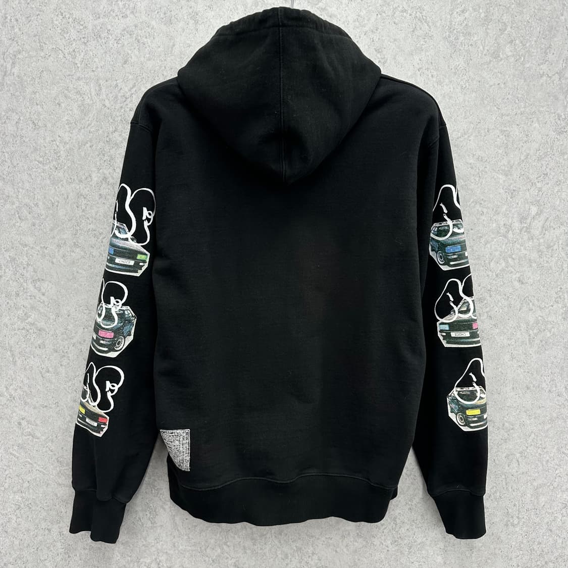 100 디스이즈네버댓 올드카 레터링 남자 루즈핏 후드티 상품이미지2