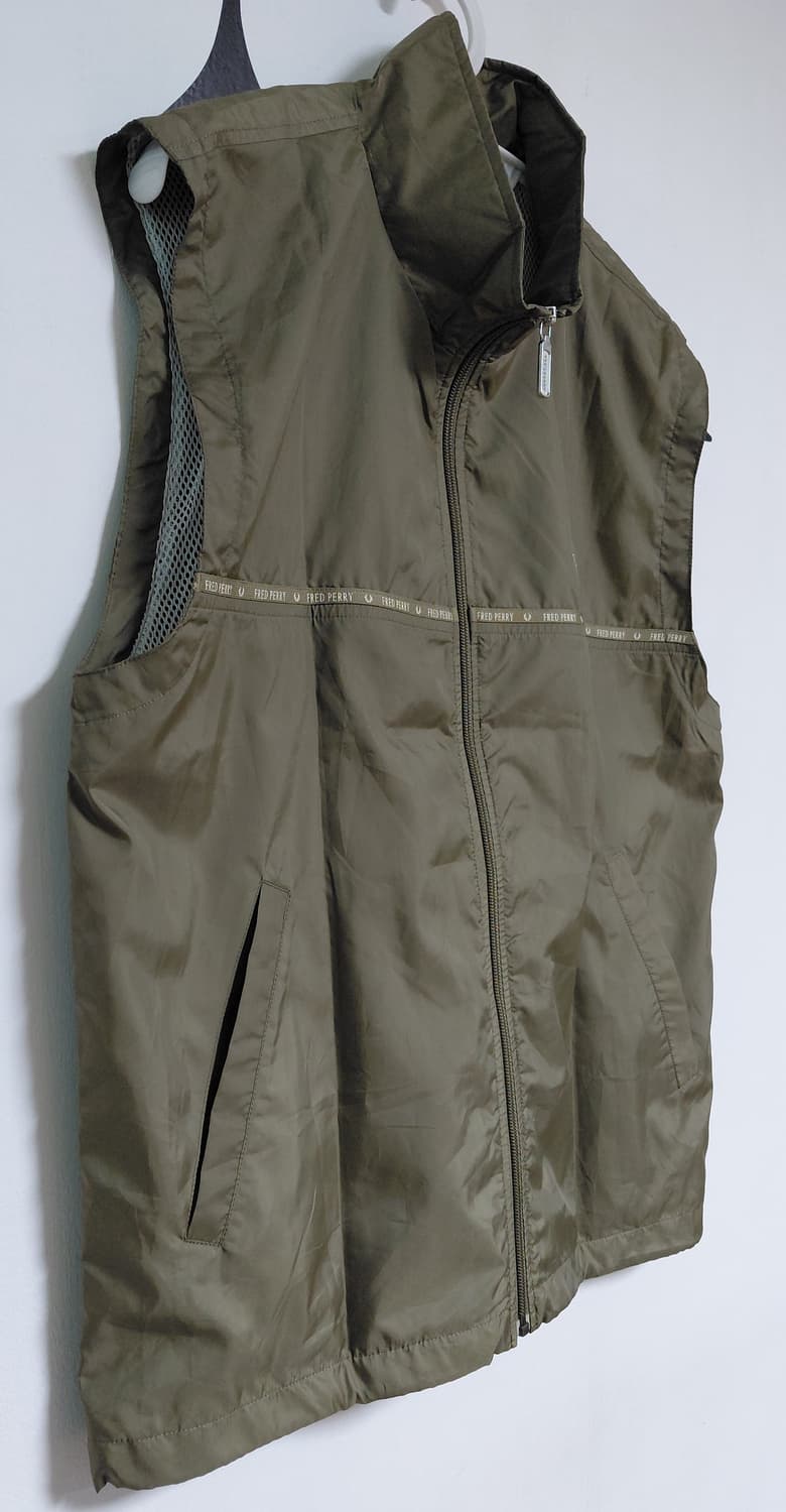 [L] Fred Perry 히트유니온 정품 올리브 카키 베스트 상품이미지10