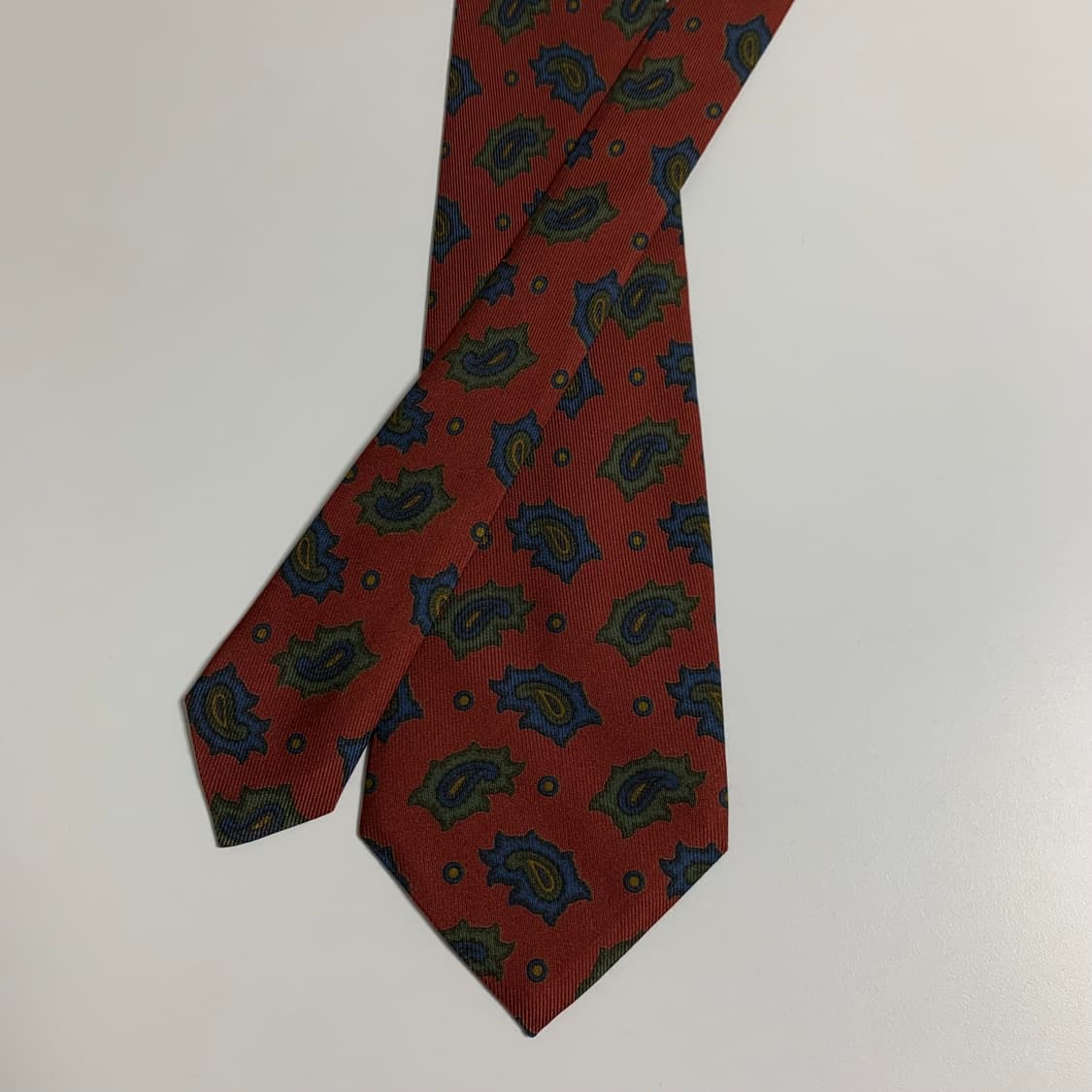 에트로(ETRO) 명품 100실크 클래식 정장넥타이 A+ 등급 상품이미지3