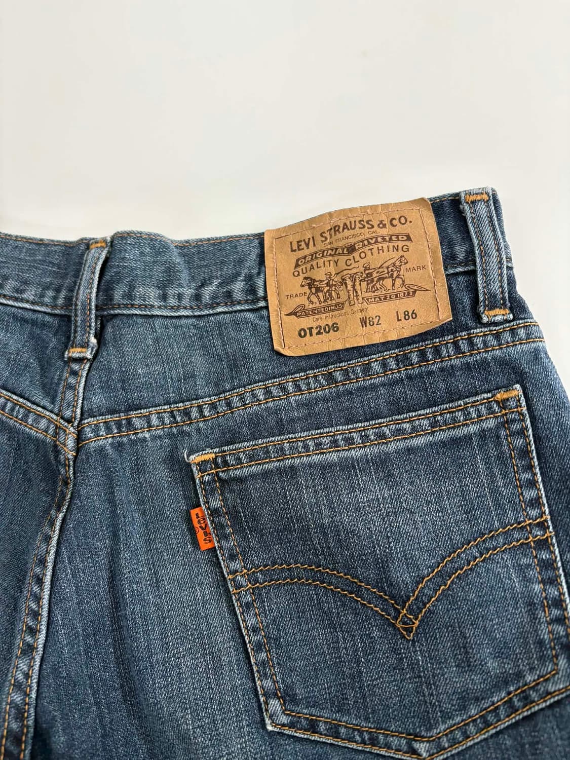 [32/34] 리바이스 오렌지탭 OT206 데님 팬츠 상품이미지4
