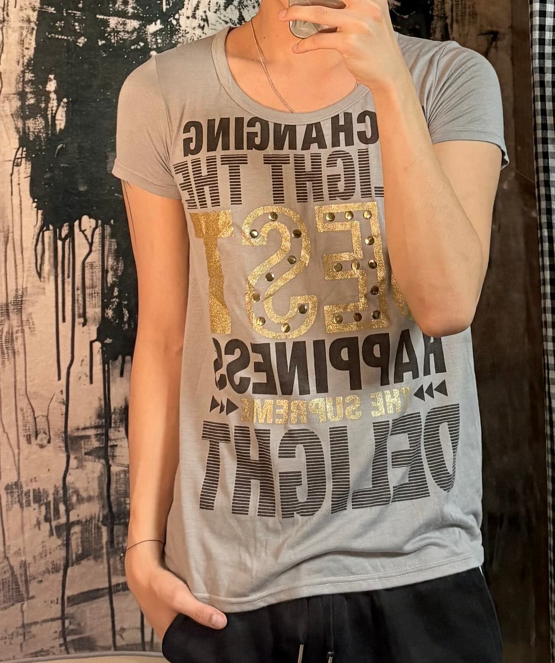 Indiny  half t-shirt  상품이미지4