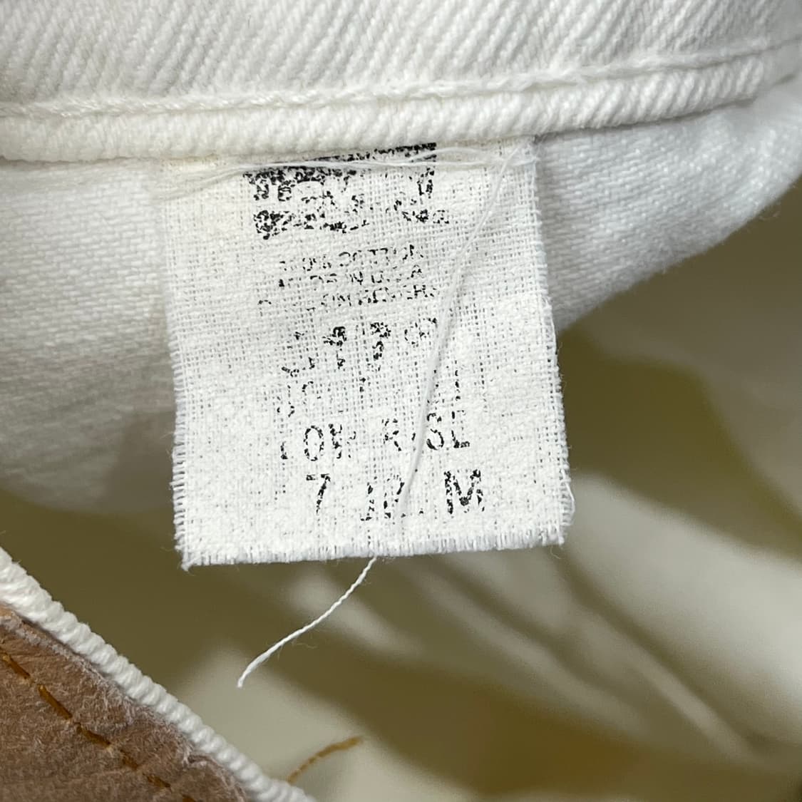 usa 리바이스 517 화이트 데님 s09211 상품이미지8