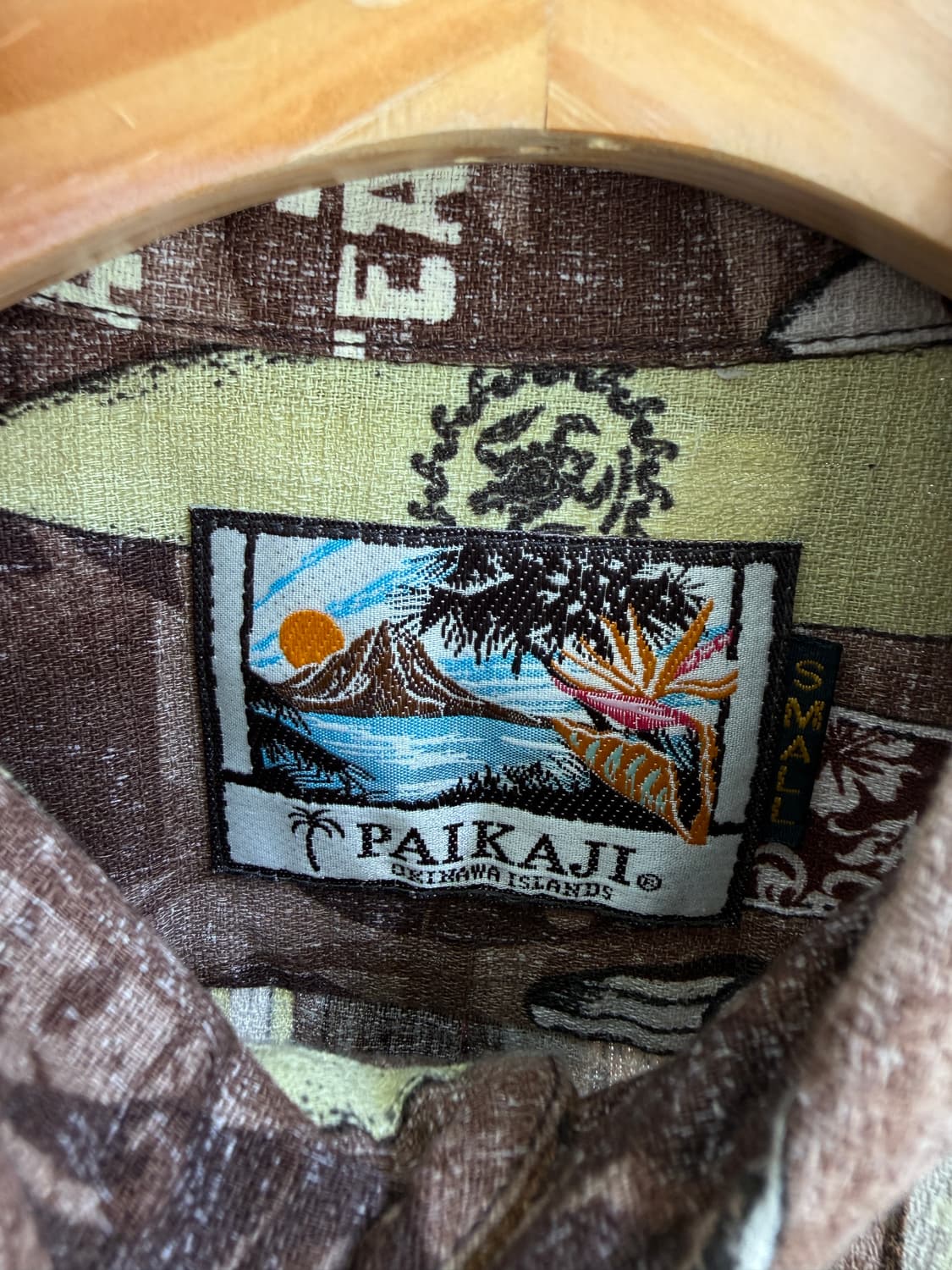 PAIKAJI (Made in Japan) 하와이안 풀오버 셔츠  상품이미지6