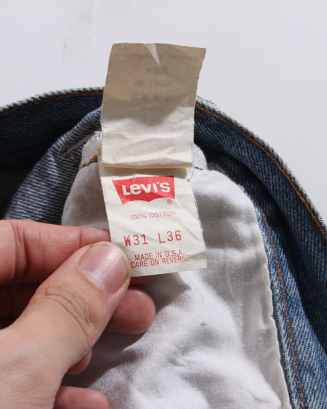 90s Levi's 501 Made In USA 상품이미지7