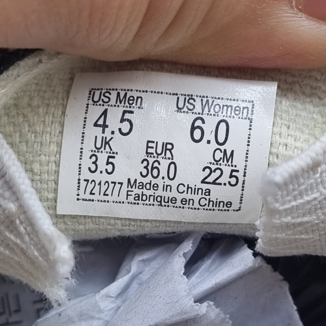 반스 클래식 체커보드 슬립온 225 상품이미지6