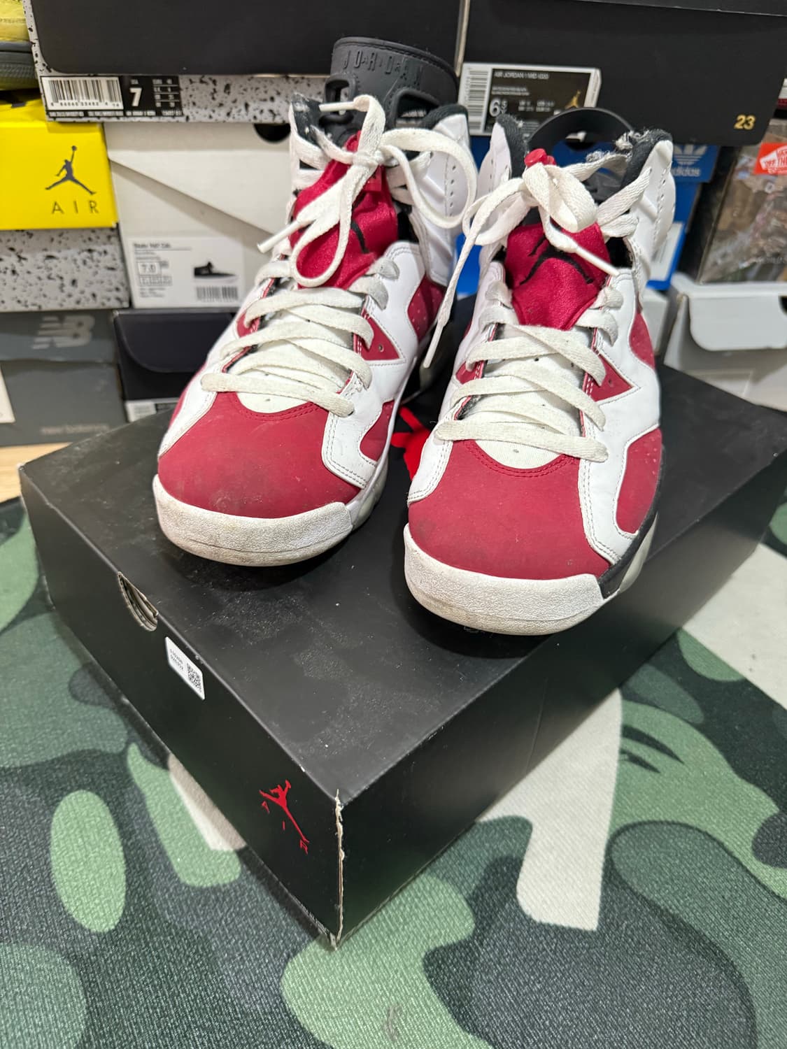 조던 6 레트로 카마인 250 상품이미지2