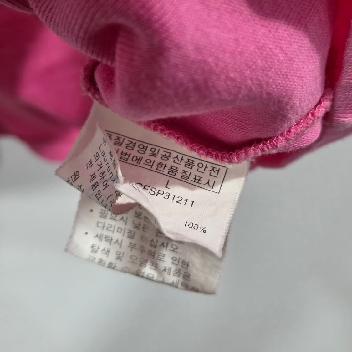 폴로랄프로렌 골프 USA 우먼 빅포니 반팔 티셔츠 L 상품이미지4