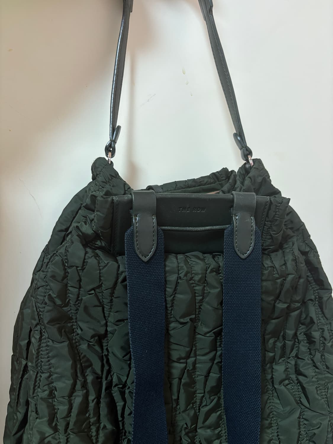 더로우 퀼팅 나일론 백팩 상품이미지6