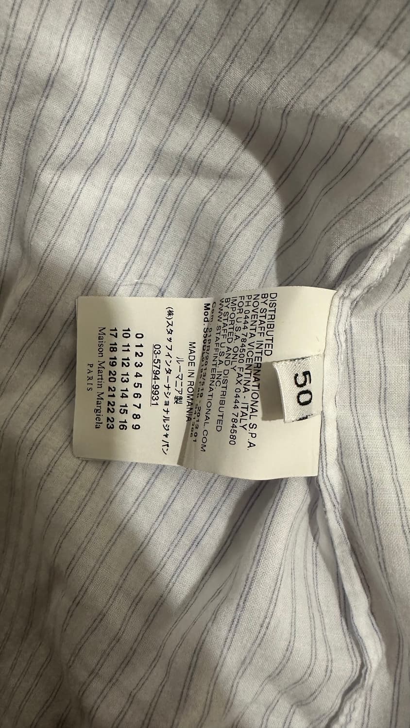 메종마르지엘라 셔츠 상품이미지4