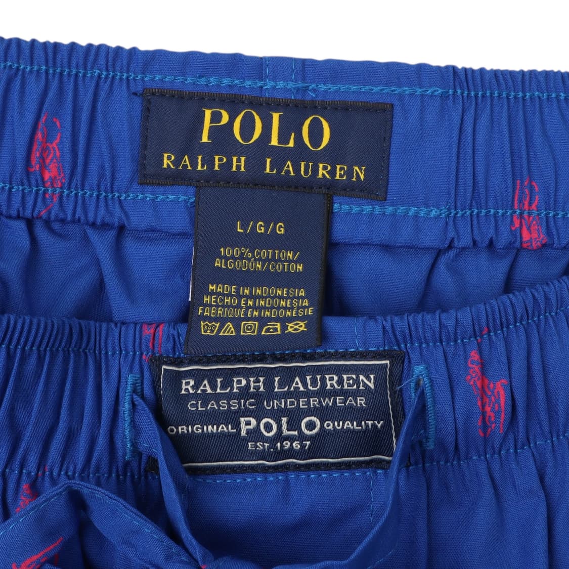 폴로 랄프로렌 블루 포니 파자마 팬츠 상품이미지7