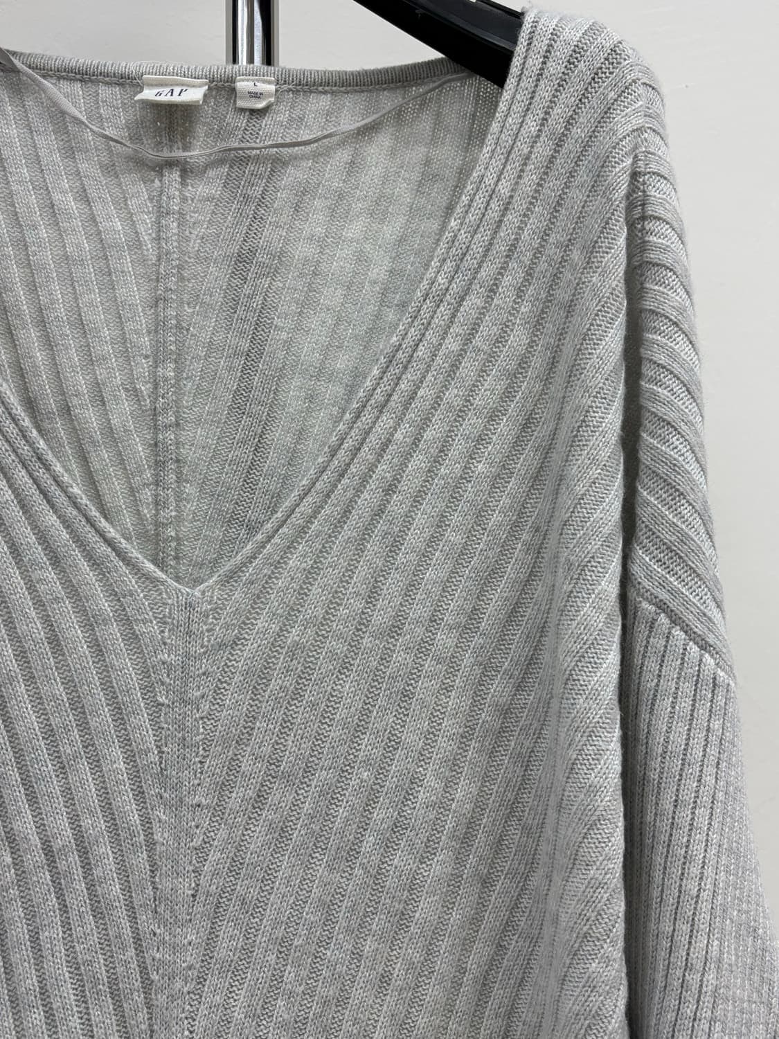빈티지 그레이 니트 롱슬리브 상품이미지8