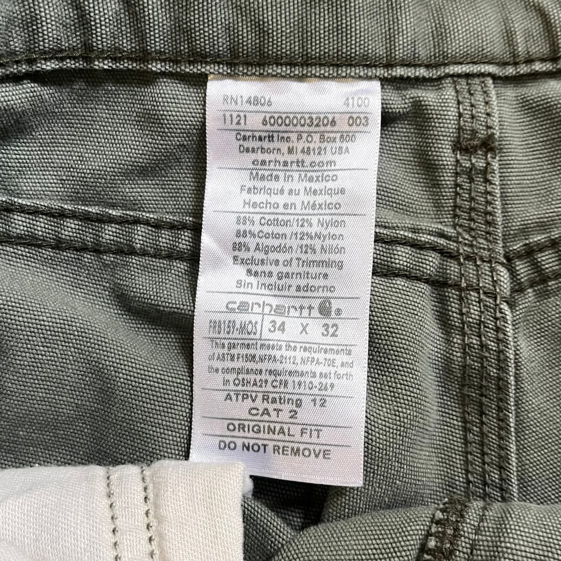 Carhartt FR 데미지 카펜터 팬츠 (33“) 상품이미지6