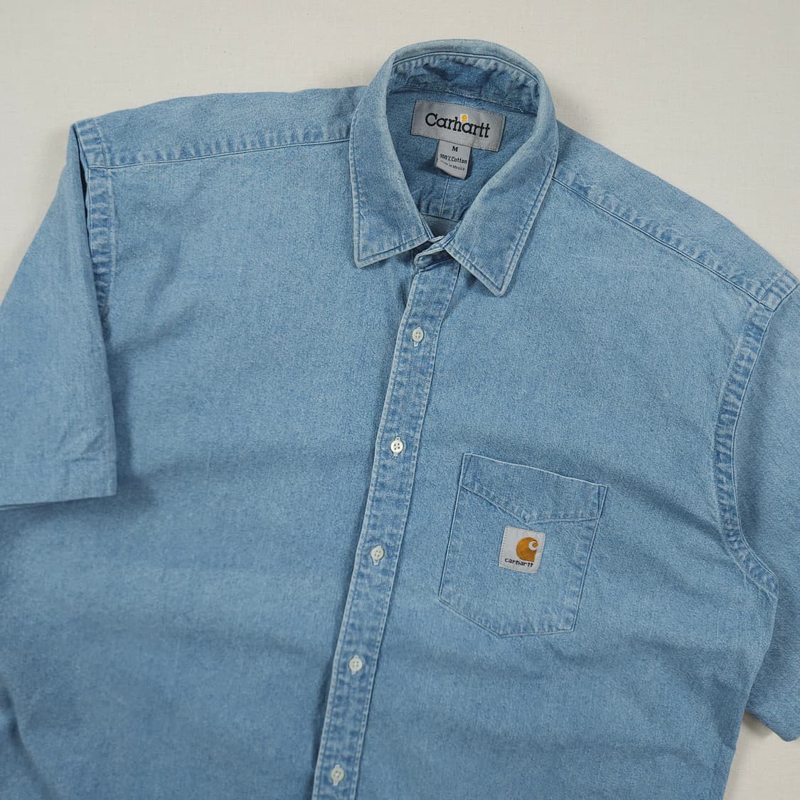 2XL(110) 칼하트 리워크 데님셔츠 원포켓 상품이미지1
