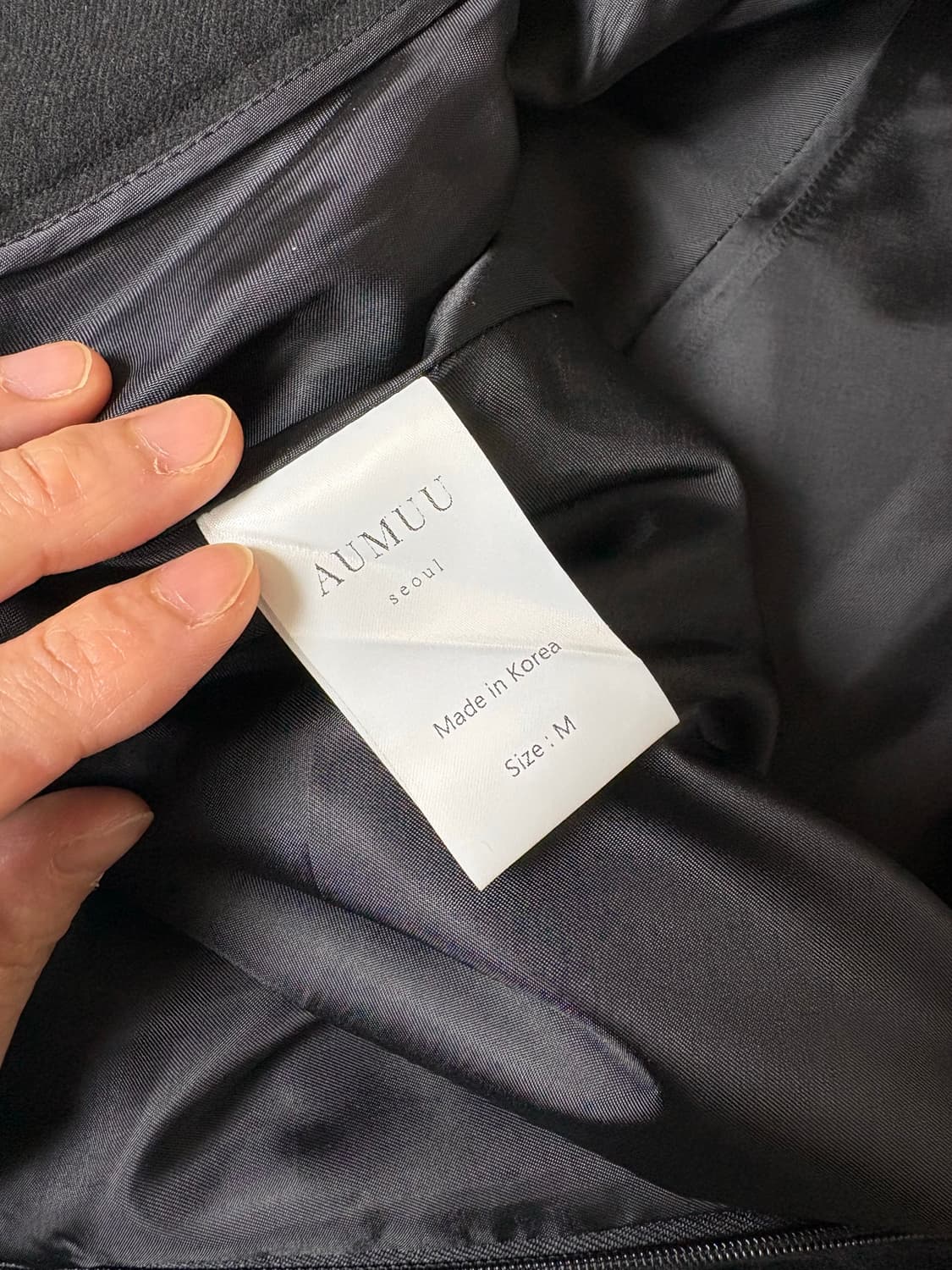 오뮤 모직 스커트  상품이미지3