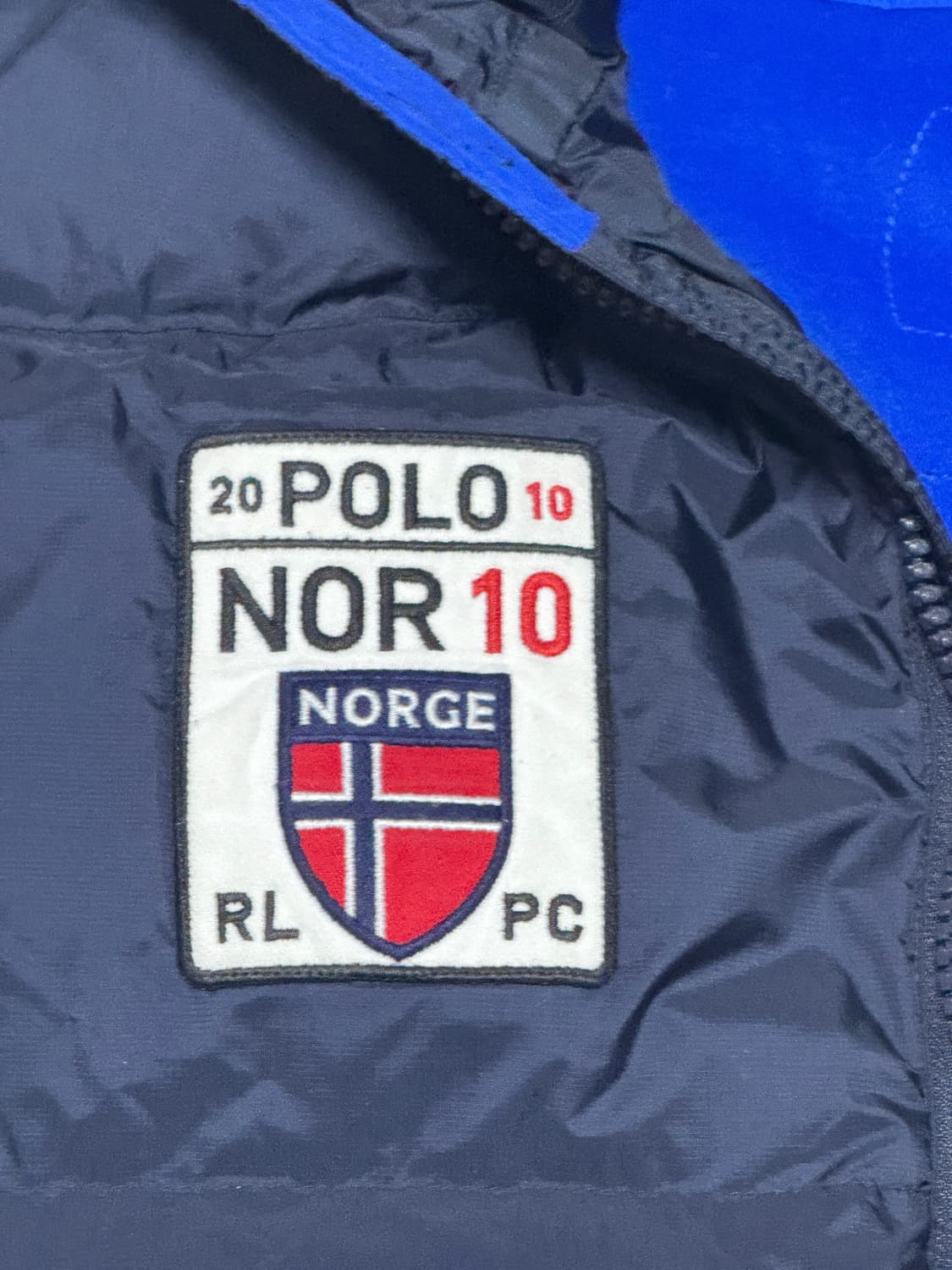 폴로 랄프 로렌 노르웨이 빅포니 패딩 조끼 베스트 XXL 상품이미지4