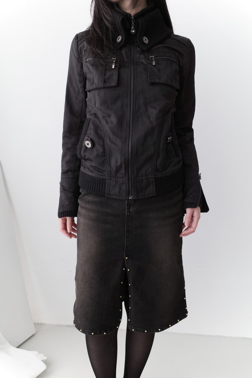 cecil mcbee) zipper line jacket 상품이미지9