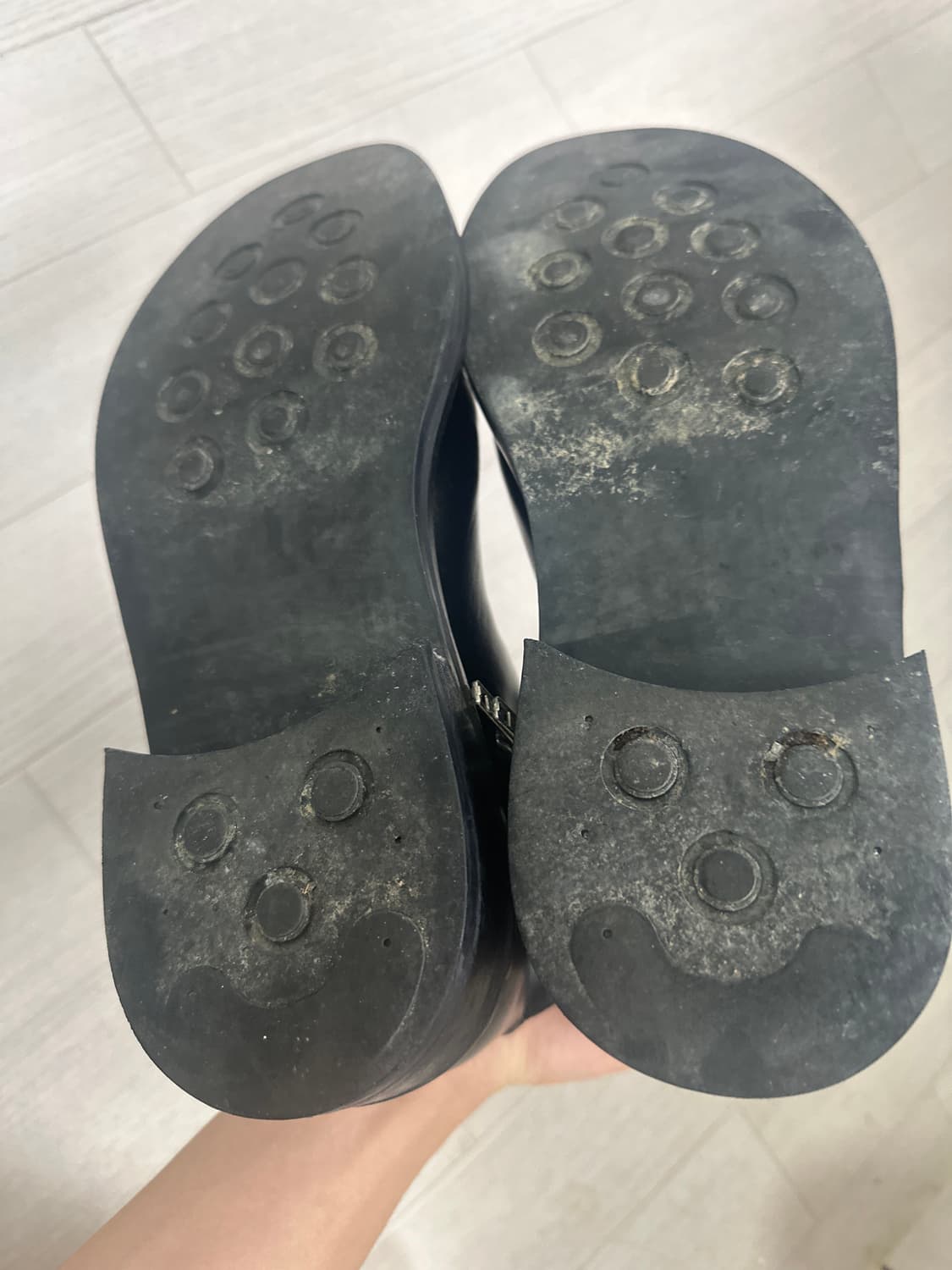 로스트가든 사이드 지퍼 앵클부츠 265 상품이미지8