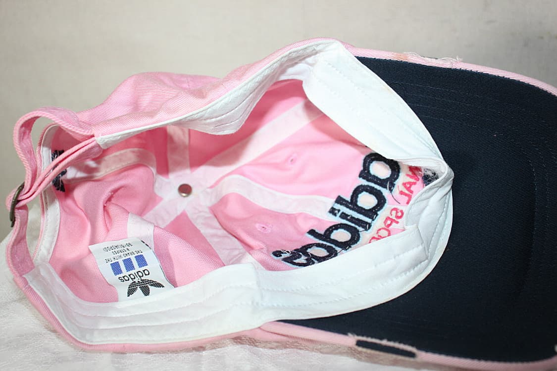 Adidas original 아디다스 빈티지 핑크 볼캡 상품이미지5