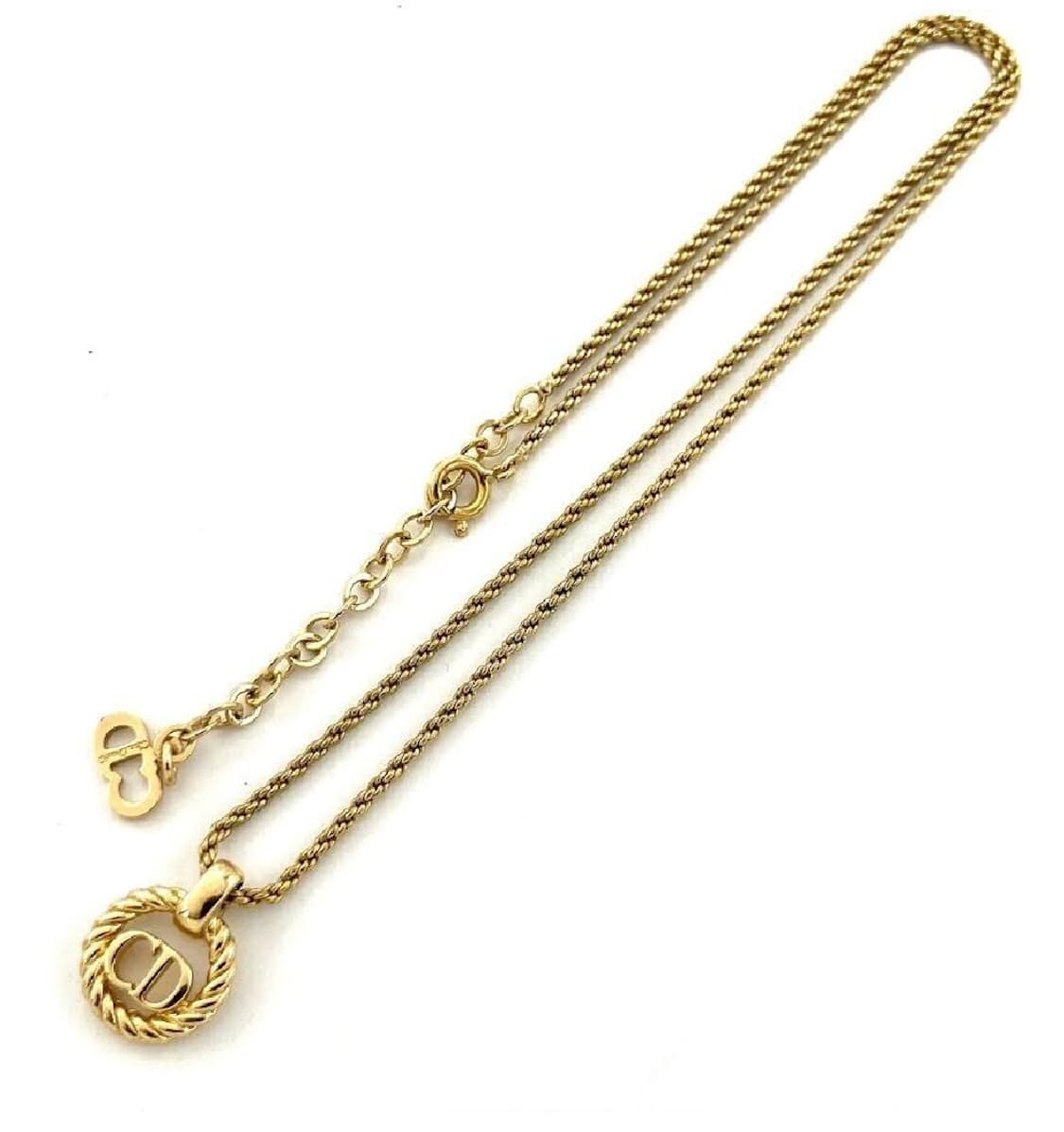 디올 빈티지 골드 목걸이 상품이미지1