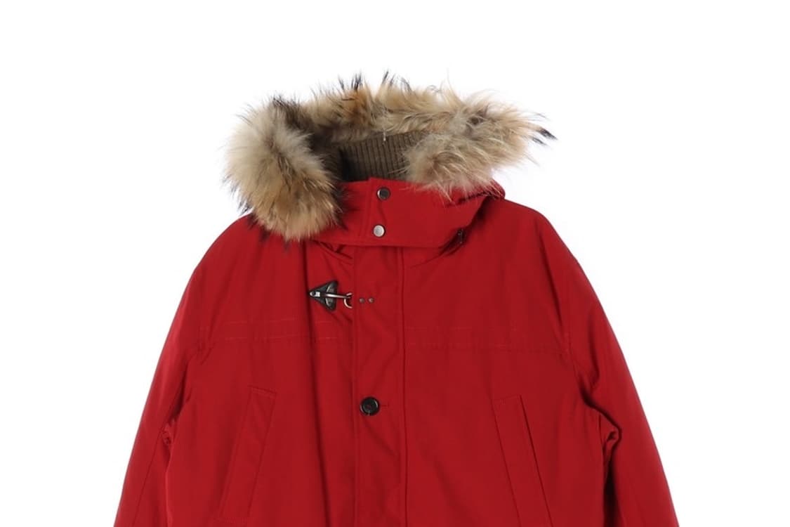 닥스 버클 라쿤퍼 구스 다운 패딩 상품이미지4