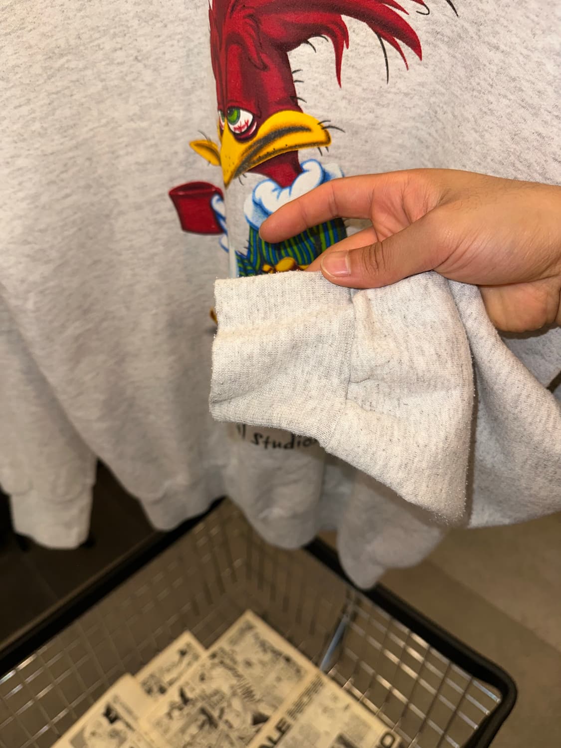 90’s Universal Studio Woodpecker sweat 상품이미지7