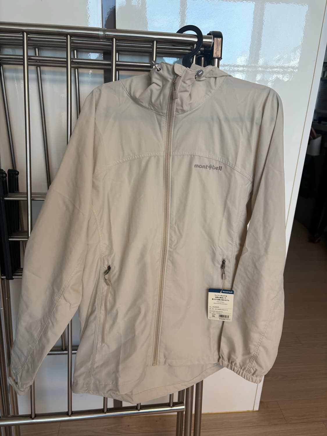 몽벨 바람막이 아이보리 XL 새상품 상품이미지1
