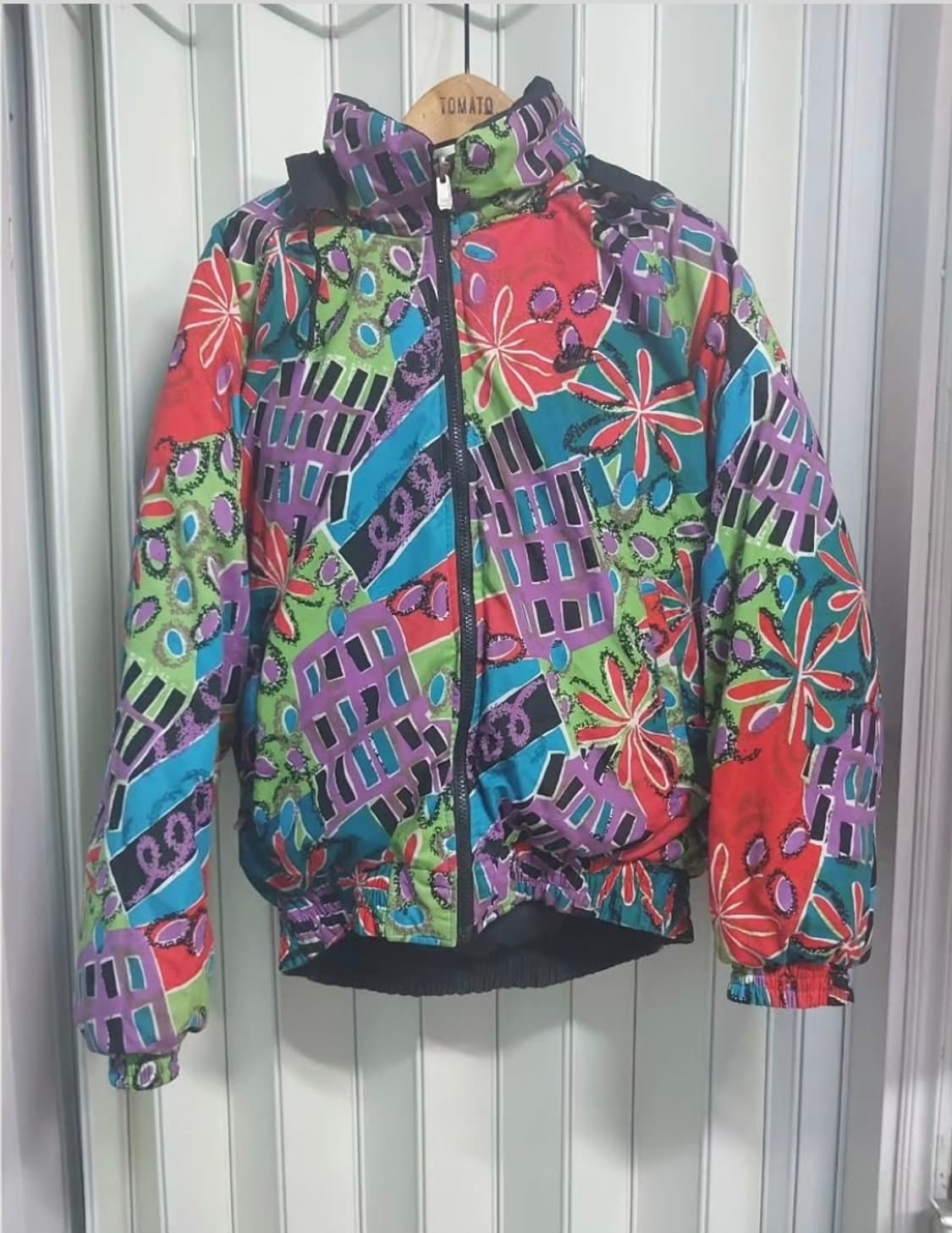 90's 삼나 나이키 리버시블 올드스쿨 푸퍼 패딩 L 상품이미지1