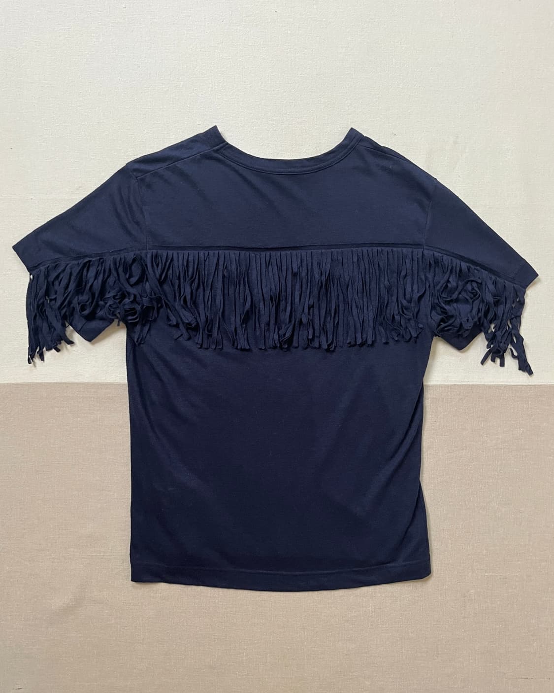 사카이 프린지 티셔츠 sacai luck fringe t shirt 상품이미지1