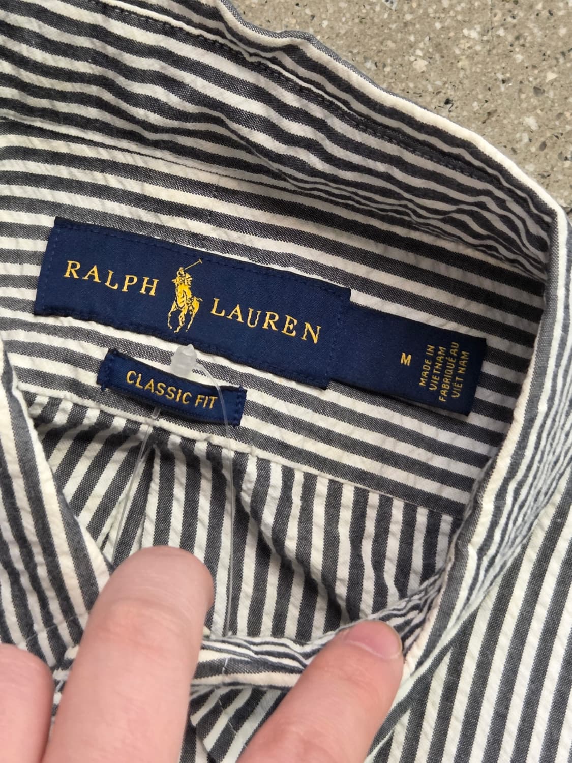 Polo 폴로 스트라이프 반팔셔츠 상품이미지3