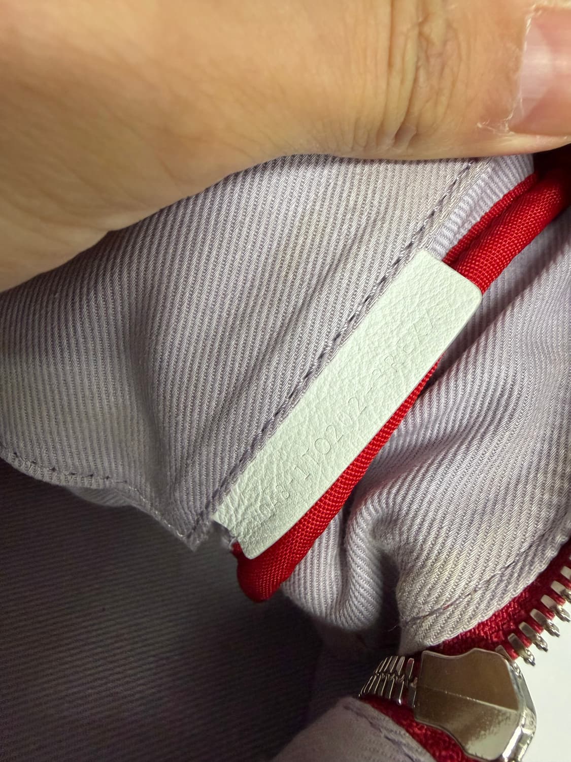 정품) VUNQUE 분크 레드 숄더 토트백 상품이미지8