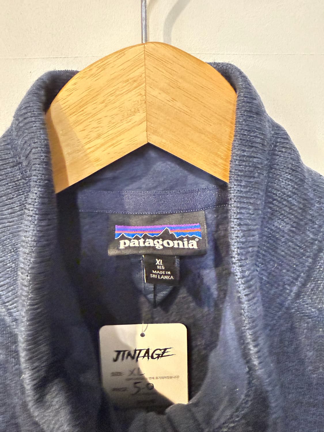 파타고니아 네이비 플리스 조끼 상품이미지3