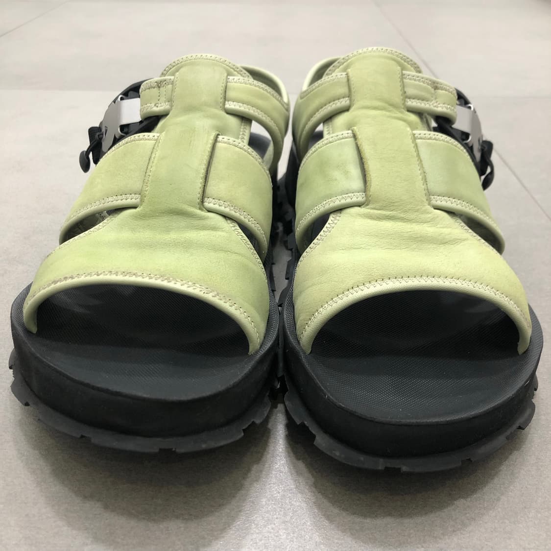 질샌더 이태리 스웨이드 레더 가죽 샌들 42 상품이미지2