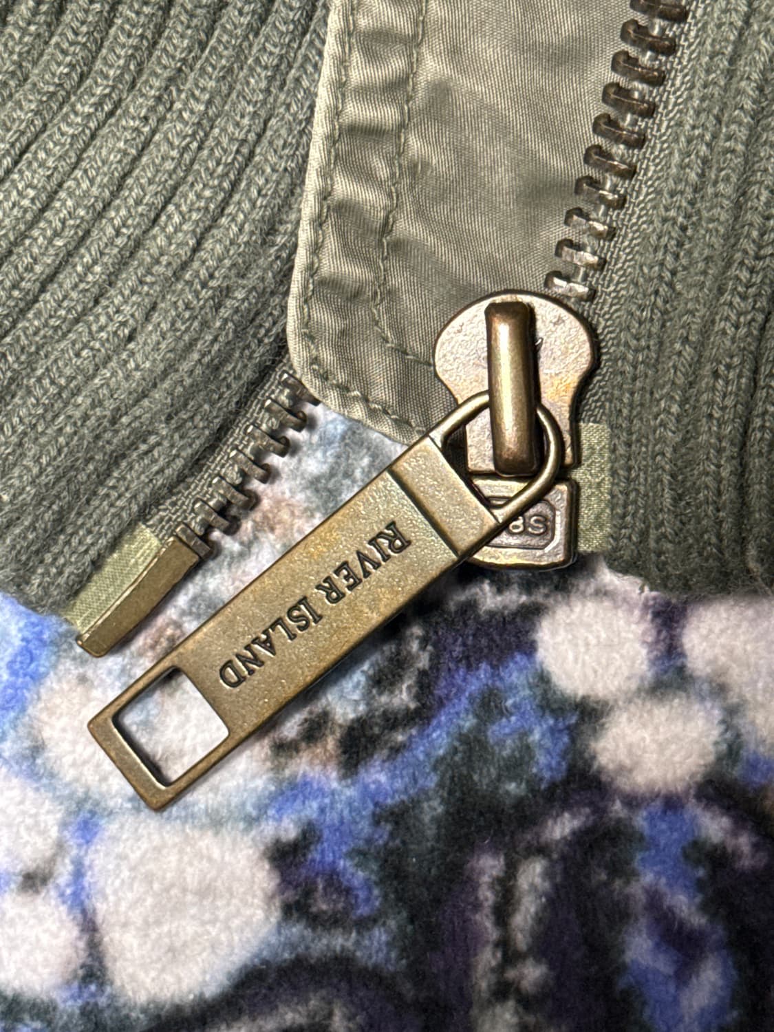 리버 아일랜드 퍼 패딩 상품이미지3