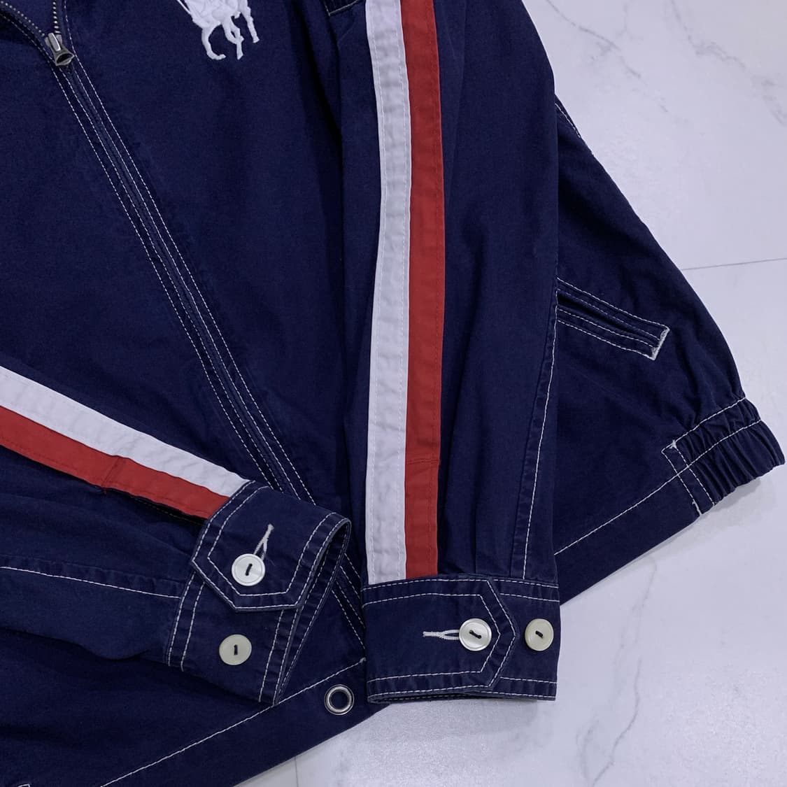 폴로 빅포니 레이싱 코튼후드자켓 상품이미지4