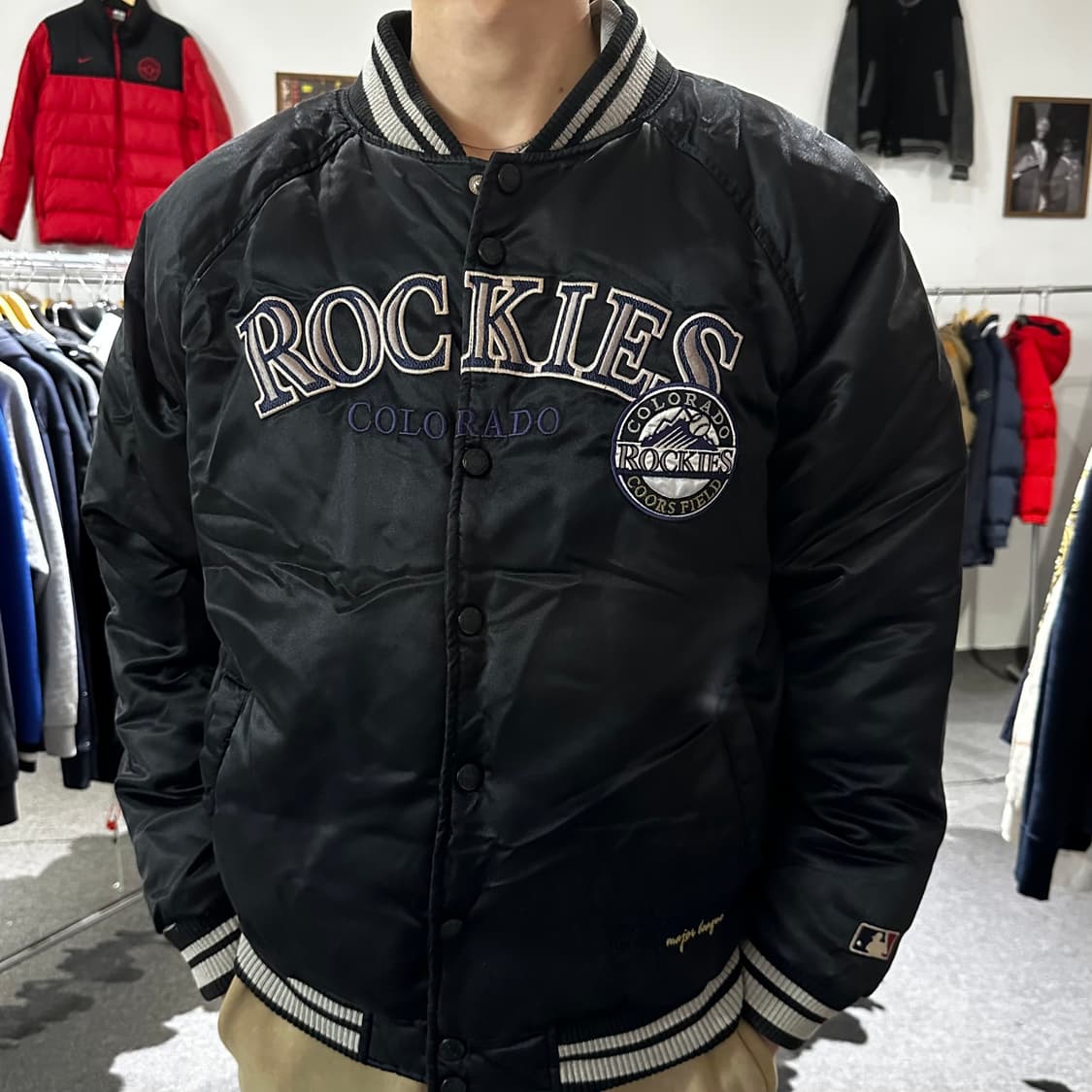 MLB COLORADO ROCKIES Vasity Jacket 상품이미지1