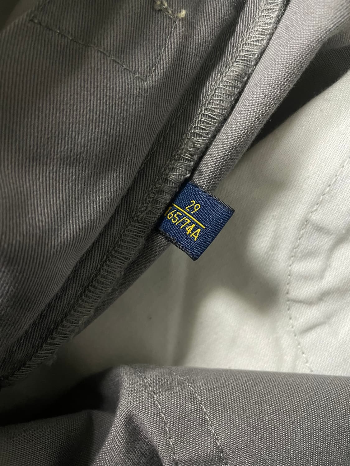 [29] [새상품] 폴로 랄프로렌 피그먼트 코튼 슬림핏 치노 팬츠  상품이미지8